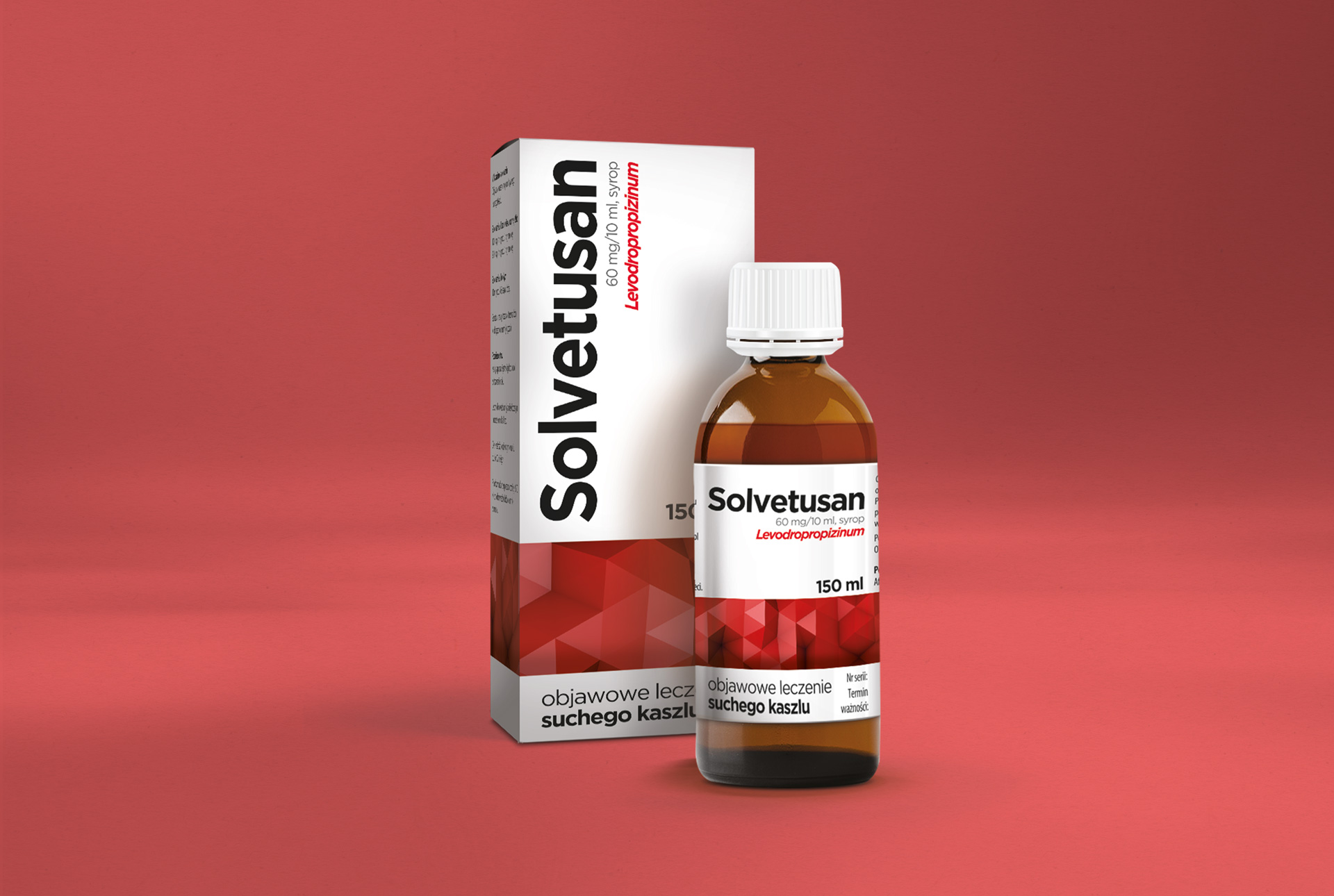 Projekt opakowan Solvetusan syrop Projekt opakowan Solvetusan syrop