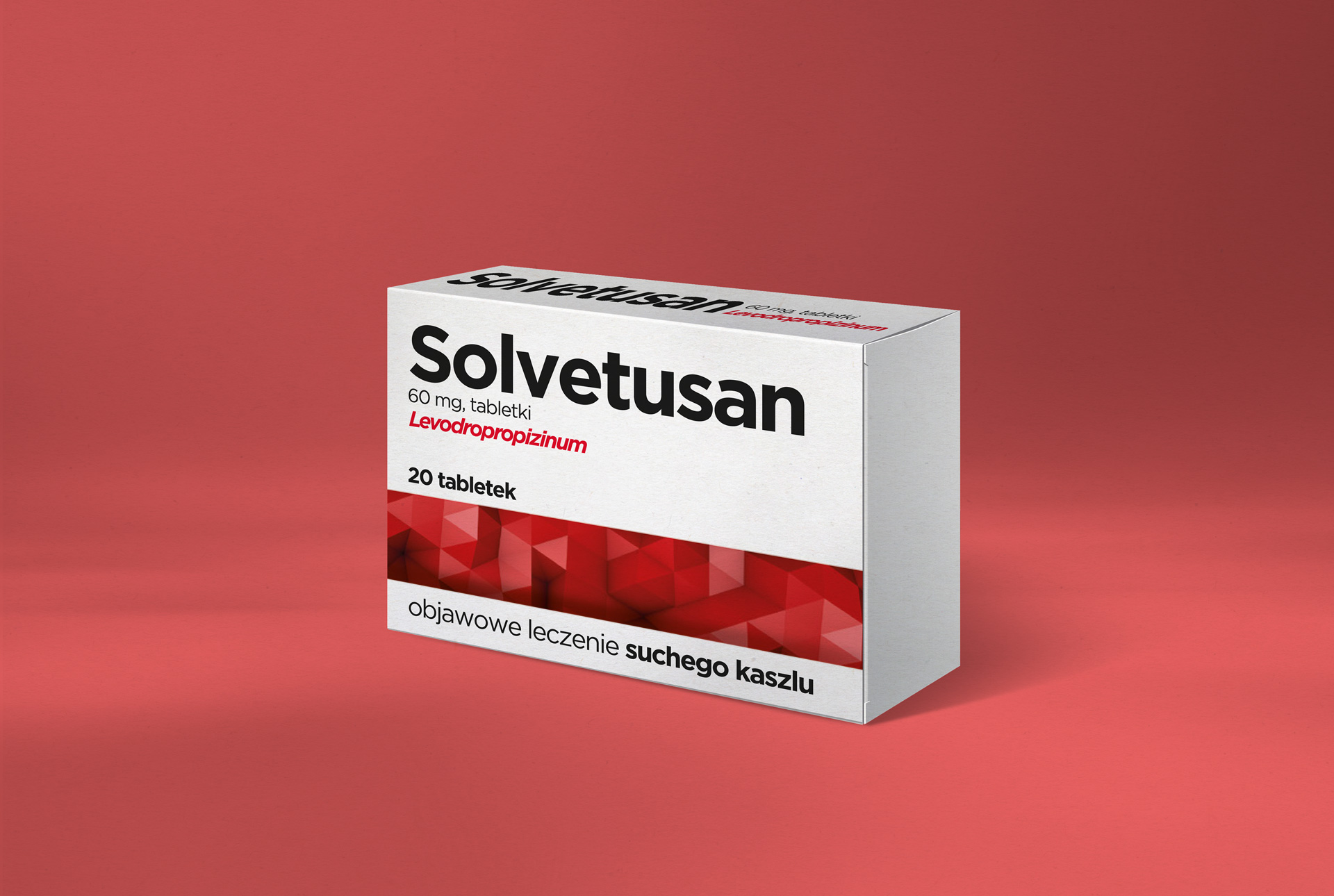 Projekt opakowania Solvetusan tabletki Projekt opakowania Solvetusan tabletki